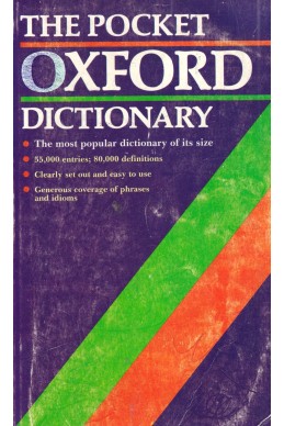 The Pocket Oxford Dictionary of Current English