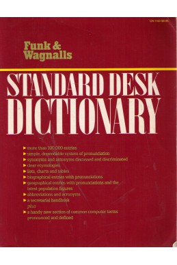 Standard desk dictionary 