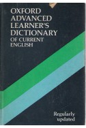 Oxford advanced learner's dictionary of current english