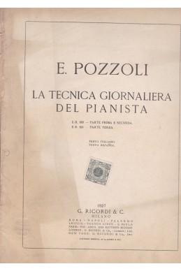 La Tecnica Giornaliera Del Pianista