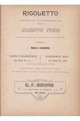 Rigoletto - Opera Completa