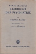 Kurzgefasstes Lehrbuch der Psychiatrie