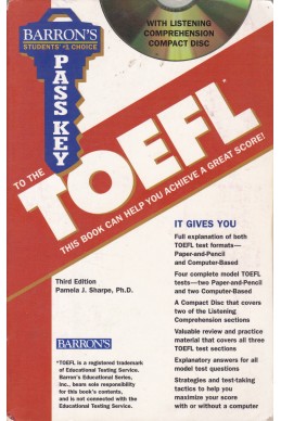 Barron's Pass Key to the TOEFL