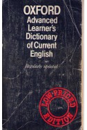 Oxford advanced learner's dictionary of current english