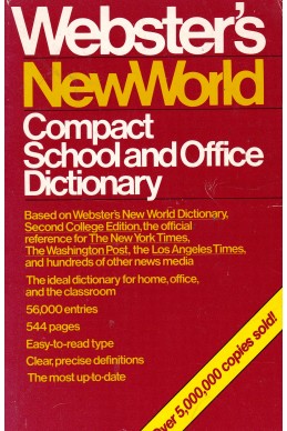 Webster's New World Compact School and Office Dictionary
