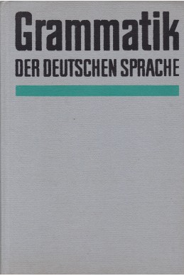 Grammatik Der Deutschen Sprache