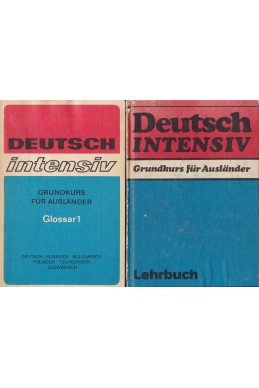 Deutsch intensiv - Lehrbuch and glossar 1 (Deutsch,Russisch,Bulgarisch,Polnisch,Tschechisch,Slowakisch)