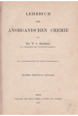 Lehrbuch der Anorganischen Chemie