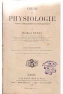 Cours de physiologie d'après l'enseignement du professeur Küss